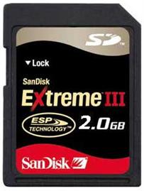 sandisk Extreme 3 Secure Digital (SD) 2GB