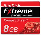 Sandisk Extreme Ducati Edition Compactflash 8GB