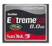 Extreme III 8GB CompactFlash