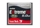 SanDisk Extreme III CompactFlash - 8GB