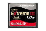 SanDisk Extreme III CompactFlash (inc Capture One LE) - 1GB