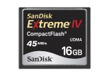 SanDisk Extreme IV 45MB/sec Compact Flash - 16GB