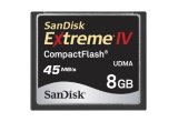 SanDisk Extreme IV 45MB/sec Compact Flash - 8GB