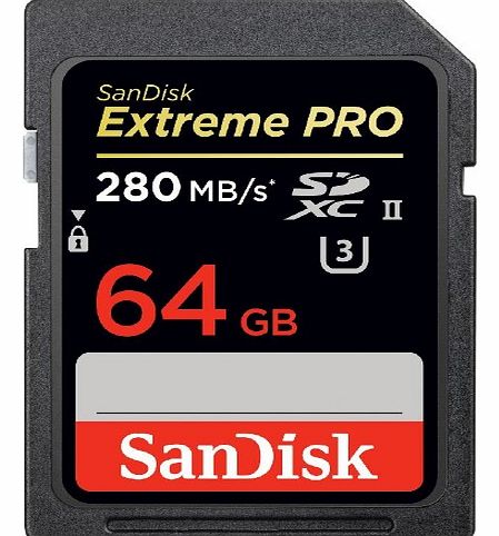 Sandisk Extreme PRO SDHC memory card - 64 GB - Class