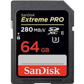 Sandisk Extreme Pro SDHD 64GB Memory Card