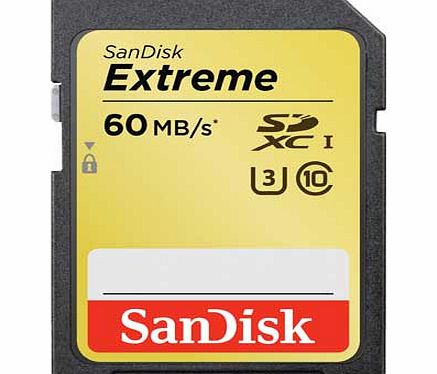 SanDisk Extreme SDXC 128GB Memory Card
