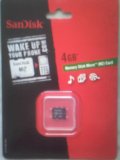 Genuine Sandisk 4gb Memory Stick Micro M2 card in retail packaging