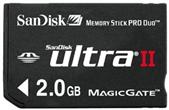 Sandisk High Performance 2GB Ultra II Memory