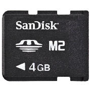 SanDisk M2 4GB Memory card