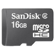 SanDisk Micro SDHC 16GB Memory card