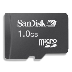 sandisk Micro Secure Digital Multimedia Card 1GB