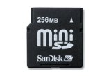 SanDisk Mini SD Card - 256MB