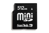 SanDisk Mini SD Card - 512MB
