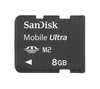 SANDISK Mobile Ultra Memory Stick Micro M2 - 8GB