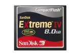 SanDisk *NEW* SanDisk Extreme IV Compact Flash - 8GB