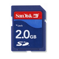 Sandisk SD Secure Digital Card 2GB