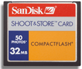 Sandisk SDCFS-32-E10