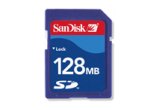 SanDisk Secure Digital (SD) Card 128MB