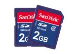 SanDisk Secure Digital (SD) Card 2GB - TWINPACK