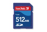 SanDisk Secure Digital (SD) Card 512MB