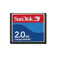 Standard CompactFlash Card 2GB