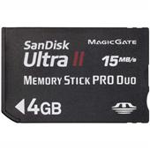 sandisk Ultra II 4GB Memory Stick Pro Duo
