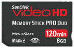 SanDisk Ultra II MSPD Video HD 8GB