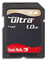 Sandisk Ultra II Secure Digital Card 1GB