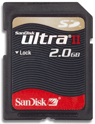 Sandisk Ultra II Secure Digital Card 2GB
