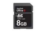 SanDisk Ultra II Secure Digital Card (SDHC) CLASS 4   MicroMate - 8GB
