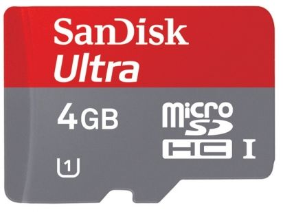 SanDisk Ultra Micro SDHC Card (CLASS 6) for