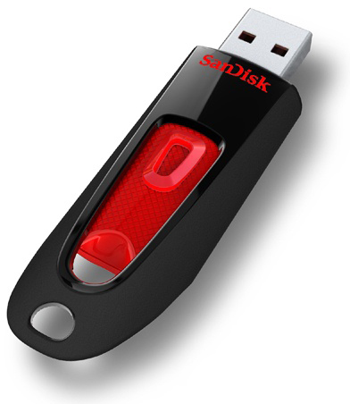 SanDisk Ultra USB Flash Drive - 64GB