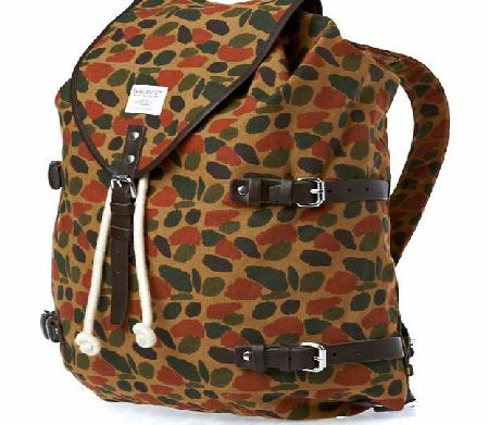 Sandqvist Oskar Backpack - Lynx Print