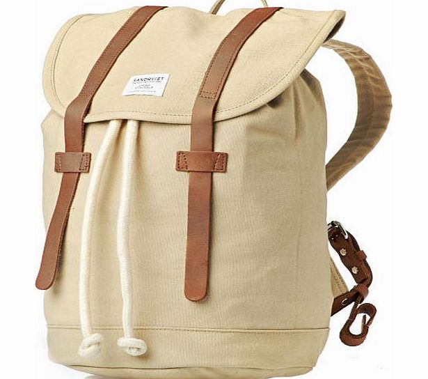 Sandqvist Stig Laptop Backpack - Sand