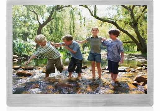 Sandstorm SANDSTROM S10DPF13 9.7`` Digital Photo Frame - Silver