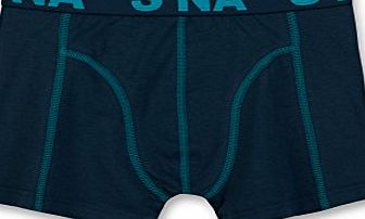 Sanetta Boys Boxer Shorts - Blue - Blau (tinte 5949) - 12 Years