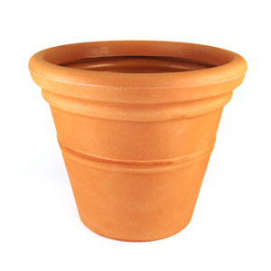 Traditional Round Pot Terracinna 30cm