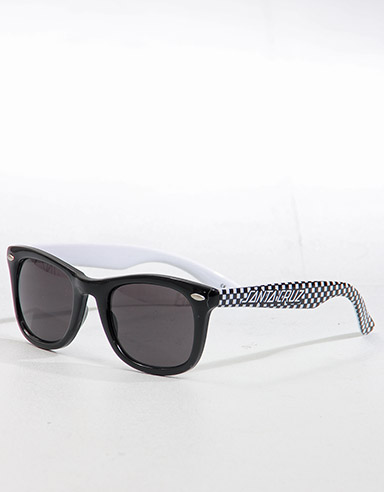 Santa Cruz Check Strip Sunglasses