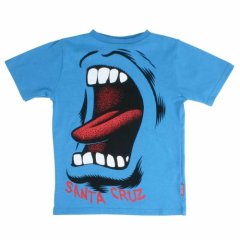 Santa Cruz Kids Santa Cruz Big Hand T-shirt Blue