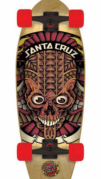 Santa Cruz Land Shark Tiki Skull Cruiser - 27.7