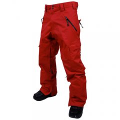 Santa Cruz Mens Santa Cruz Alpha Tech Pants Red