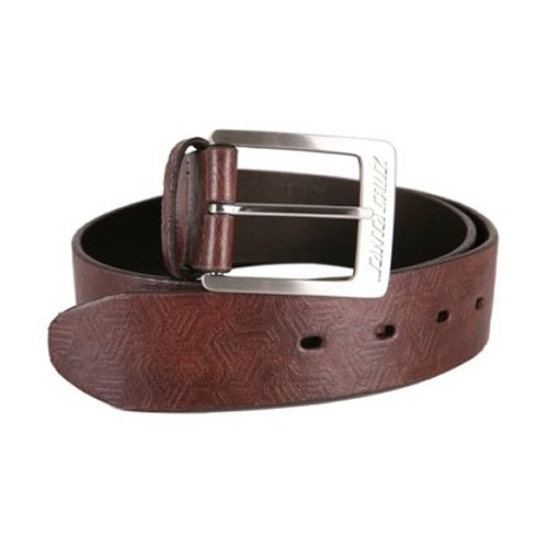 Santa Cruz Mens Santa Cruz Boss Leather Belt Brown