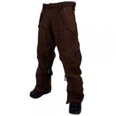 Santa Cruz Mens Santa Cruz Channel Tech Pants Chocolate Check