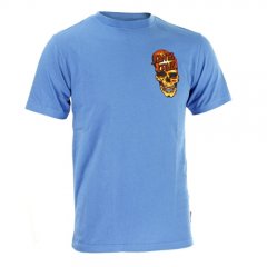 Santa Cruz Mens Santa Cruz Dead Pool Tee Deep Blue