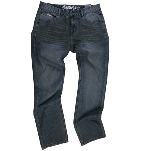 Santa Cruz Mens Santa Cruz Digger Jeans Dirty Sandblast