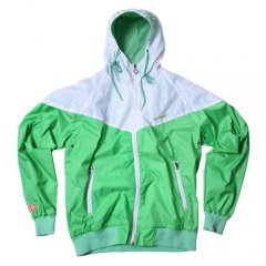 Santa Cruz Mens Santa Cruz Hansen Jacket Green White