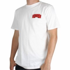 Mens Santa Cruz Kendall Jager Tee White