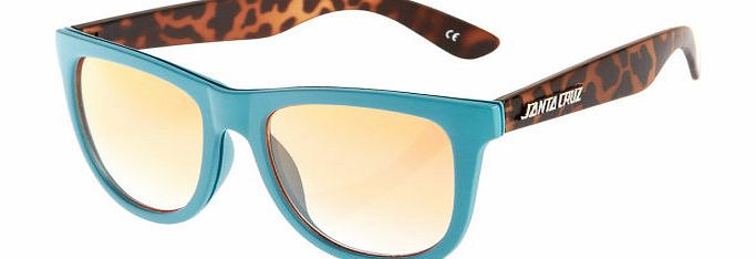 Santa Cruz Mens Santa Cruz Kickback Sunglasses - Brown