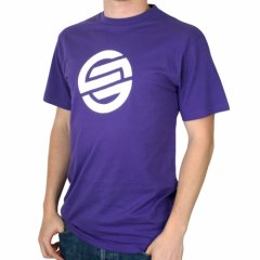 Santa Cruz Mens Santa Cruz Knot Tee Purple