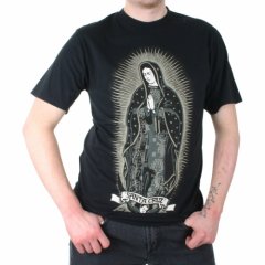 Santa Cruz Mens Santa Cruz Lady Guadalupe Tee Black